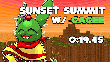 SRB2 OLDC - Sunset Summit Zone w/ Cacee speedrun 0:19.45