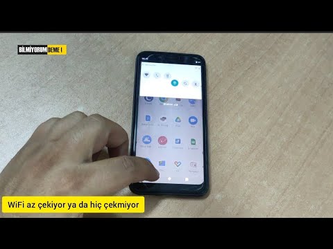 Telefon WiFi Az Çekiyor Ya da Çekmiyor Sorunu Ve Çözümü