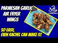 Parmesan Garlic wings | Crispy air fryer wings | Keto wings