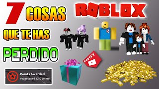 7 COSAS QUE TE HAS PERDIDO EN ROBLOX!! (Y son Mejor que PROMOCODES)