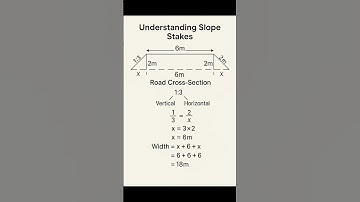 Basic Knowledge for Civil Engineering | Understanding #Slope Stakes | #Shorts #Construction