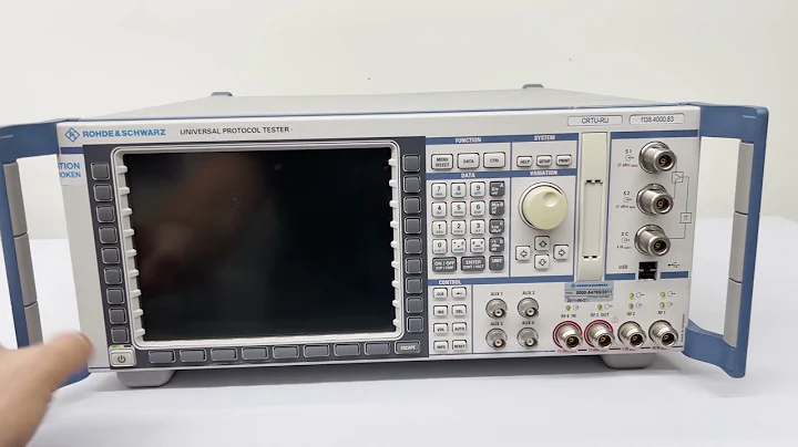 Rohde & Schwarz CRTU-RU / 1138.4000.83 Universal Protocol Tester (A# 61640)
