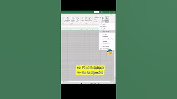 Delete blank rows at once