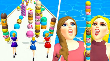 ice cream balance gameplay all levels android/ios (new update)