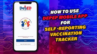 How to use DepEd Mobile App for Self -Reporting Vaccination Tracker screenshot 2