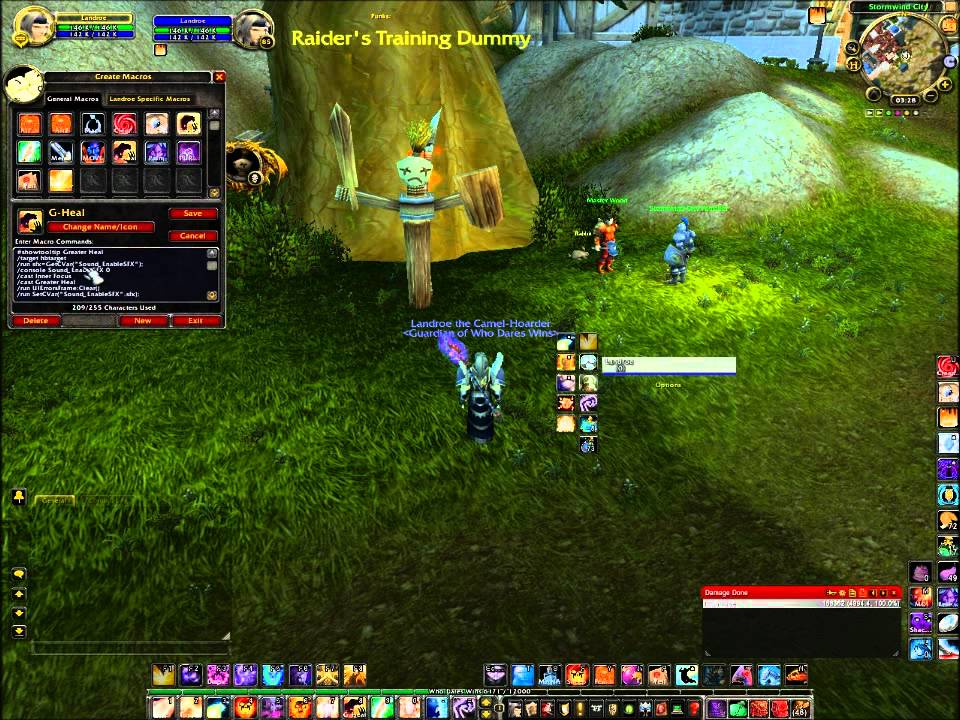 LandroeGaming (Video 1/2) Disc Priest Macros Atonement 4.3.2 World of Warcraft PvE/PvP Use