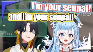 Fuma and Kobo flex senpai privilege on each other【Hololive Holostars EngSub】