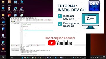 Instalasi Dev C++ & Pemrograman Dasar C++