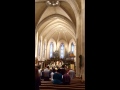 Joy to the World, the recessional hymn at St. Philip's Cathedral