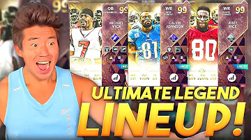 All Ultimate Legend Lineup! Most Overpowered Team! Madden 21