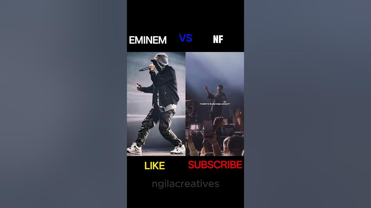 NF OR EMINEM  #shorts #mockingbird #thesearch #viral
