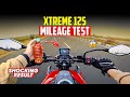 New Updated Xtreme 125R Mileage test 😱| Shocking Result 🔥|