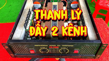 Thanh lý cục đẩy 2 kênh #atdaudiopro 