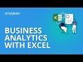 Business Analytics with Excel | Data Science Tutorial | Simplilearn