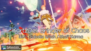 KurtzPel -Bringer of Chaos- (Global CBT) : ไม้เท้า Diabolic Witch / Staff Karma