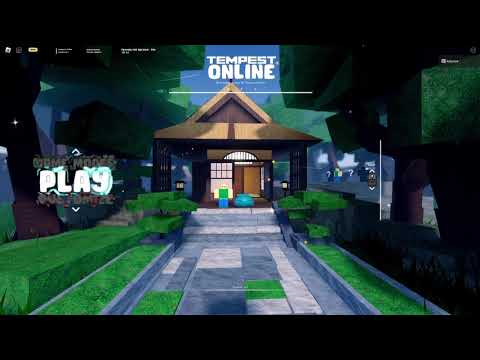 Tempest Online Main Menu Screen Preview (IN DEVELOPMENT)