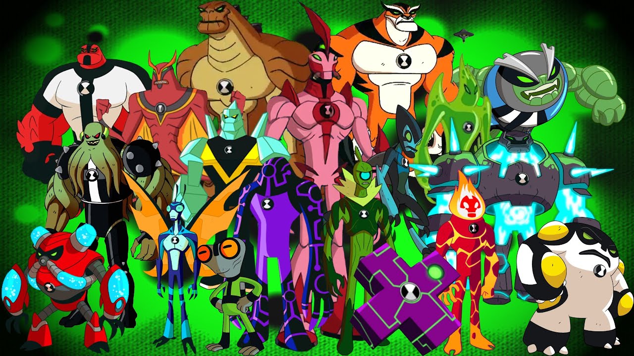 Ben 10 Reboot All Aliens by Ben 