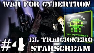 War for Cybertron  - Parte #4 - [ESP][HD][1080p] - El Traicionero Starscream