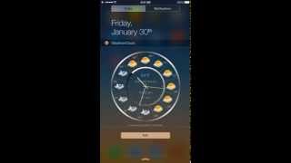 Weather Clock - Free weather forecast widget & app. Weather reports in Notification Center screenshot 5