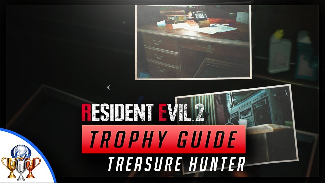 Resident Evil 2 Treasure Hunter 2 Secret Items From The Photos