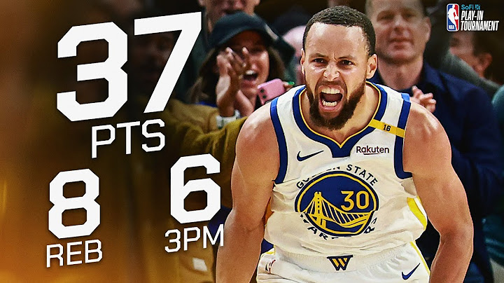 Steph Curry WENT TO WORK With 37 PTS | April 15, 2025