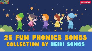 25 Fun Phonic Songs Collection for Kids by HeidiSongs