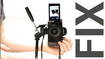 Upside Down Screen FIX - Canon