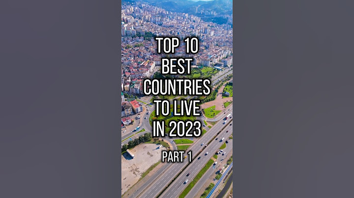 Top 10 Best Countries To Live In 2023! Part 1