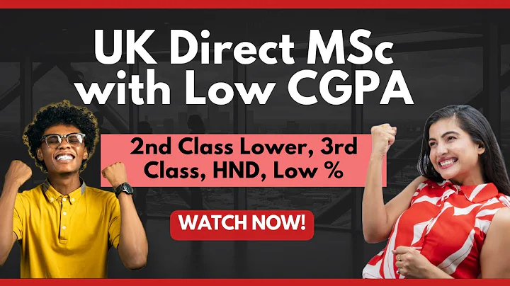 UK Universities Accepting Low CGPA for MSc: HND, 2nd Class Lower, 3rd Class — (2023 List)