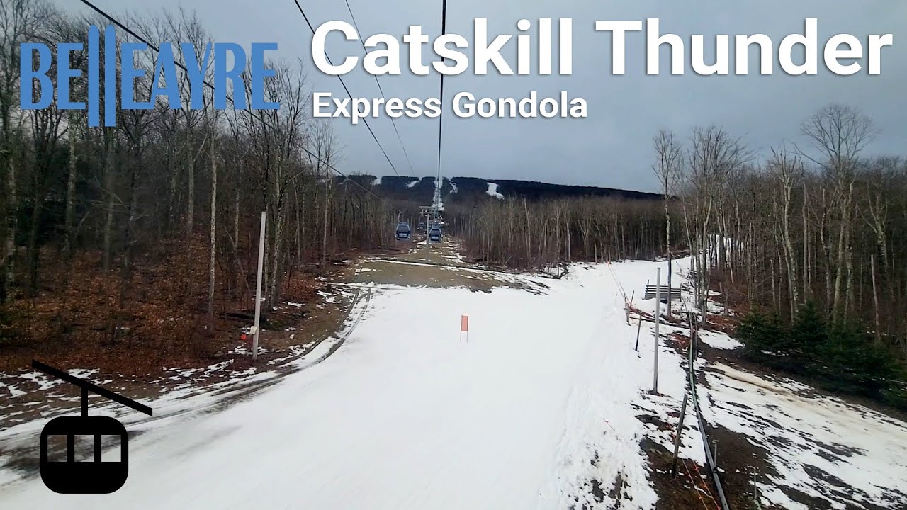 Belleayre Mountain Catskill Thunder Gondola YouTube