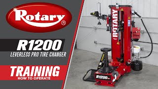 Rotary R1200 Tire Changer Operation