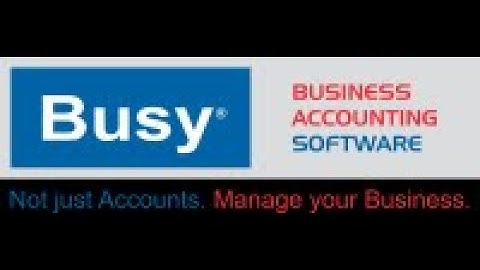 Advance Invoice Desinging in Busy Software