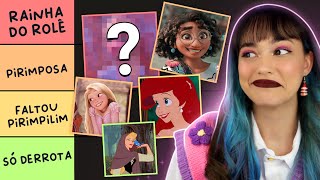 MELHORES E PIORES PRINCESAS DISNEY!! 👀 - Tierlist #1