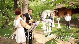 Свадебный дуэт #magicmomentscoverband (музыканты на свадьбу) Выход жениха и невесты Свадебный дуэт #magicmomentscoverband (музыканты на свадьбу) Выход жениха и невесты