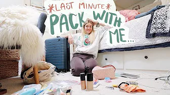 Speed pack with me for my trip to Europe ft. chaos & ultimate organization..