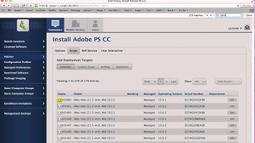 How to make a policy JAMF JSS