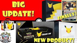 Big Celebrations Update - New Product, Elite Trainer Box & Greninja Star! (Pokémon TCG News)