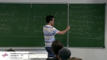 Igor Kortchemski: Condensation in random trees - Lecture 3