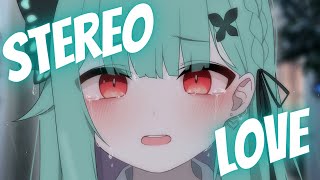 Nightcore - Stereo Love (Lyrics) (Sped up)