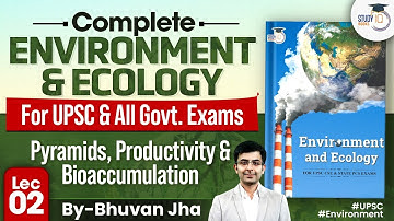 Complete Environment & Ecology | Lec 02 - Pyramids, Productivity & Bioaccumulation | UPSC | StudyIQ