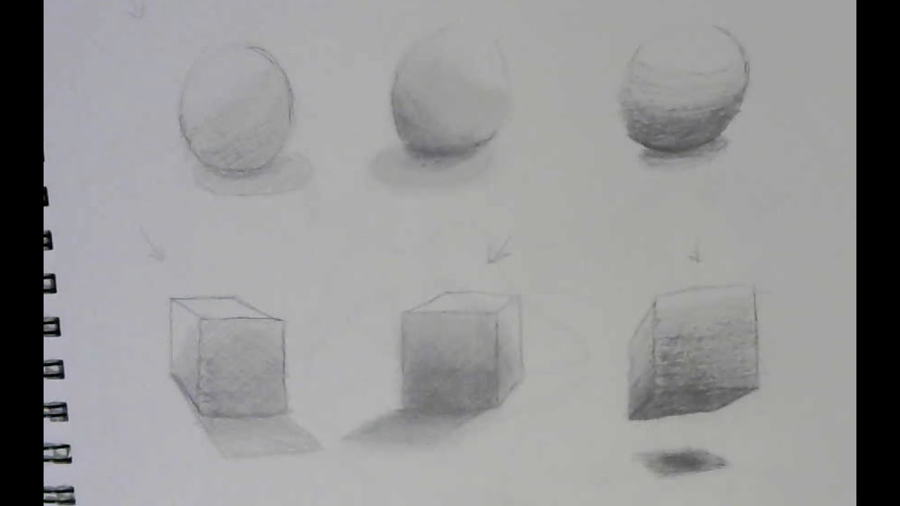 Basic Shading For Beginners - YouTube