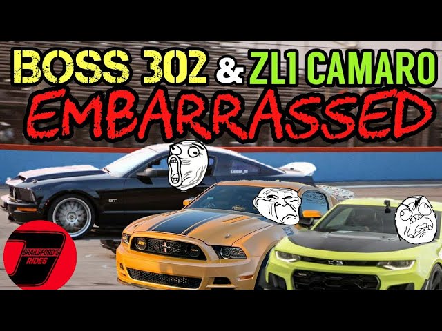 Spectator Drags 2022 4.6 3V Mustangs Embarrass Camaro ZL1 and 2013 Boss 302  PLUS MORE 