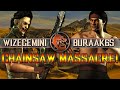 Mortal Kombat X: Wizegemini vs Buraak65 FT10 (Chainsaw Massacre)