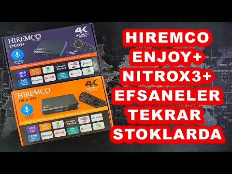 Efsane Android Box Hiremco + Serisi Tekrar Stoklarda... Böyle Cihazlar Bir Daha Zor Gelir...