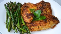 Tilapia Fish Fillets with Asparagus | Healthy Recipe 