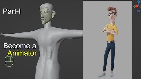 HOW TO MODEL AND ANIMATE CHARACTER - BLENDER | PART -1
