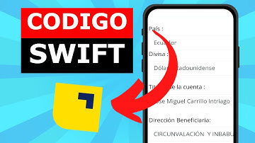 Cual es el CODIGO SWIFT De MI CUENTA PICHINCHA ECUADOR 🤔