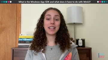 What is the Windows app SDK and what does it have to do with WinUI? | One Dev Question