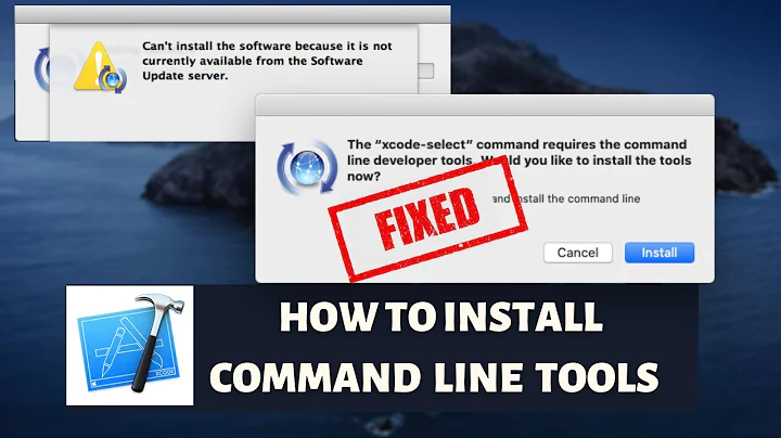 How to install Command Line Tools for Xcode on Apple M1 Macbook Big Sur Homebrew