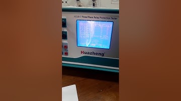 how use three phase relay protection tester /1